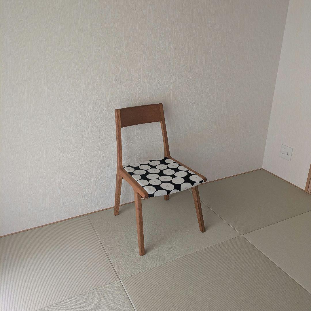 【NDstyle】TOMOE 村澤一晃 木製ダイニングチェア 座面 ハンドメイド