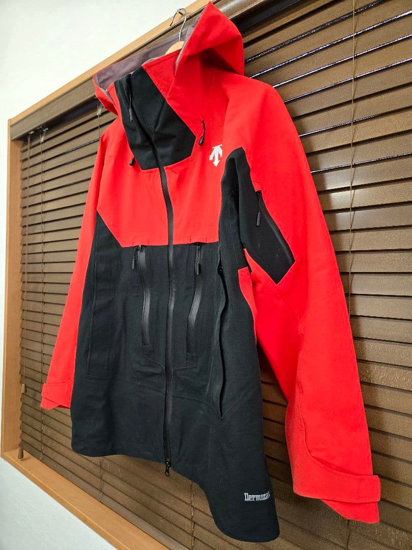 美品 デサントスキーウェア シェルジャケット ジオパンツ DESCENTE