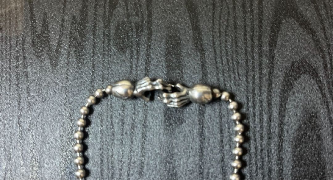 ビルウォールレザー　シルバーアクセ　チェーン　トップ　BWL フィッシュフック