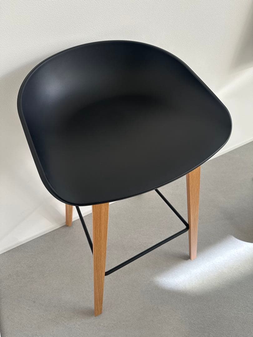 椅子 HAY AAS 32 2.0 HIGH / BLACK FOOTREST