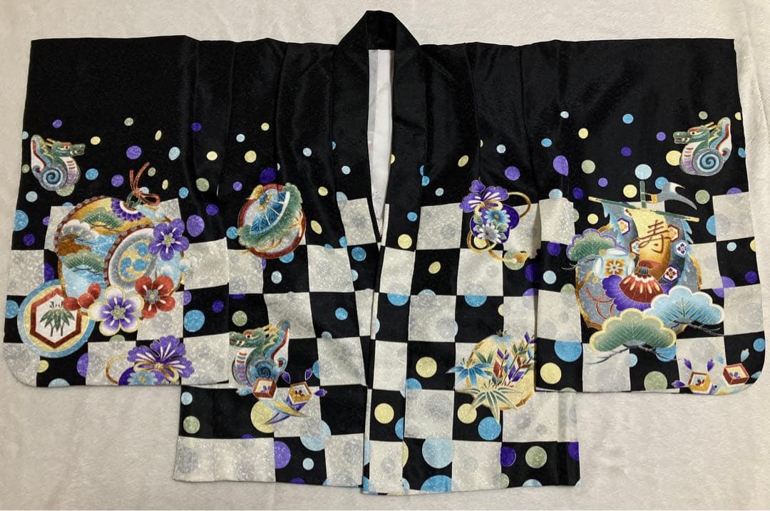 七五三　着物 子供用 祝着　5歳　男の子