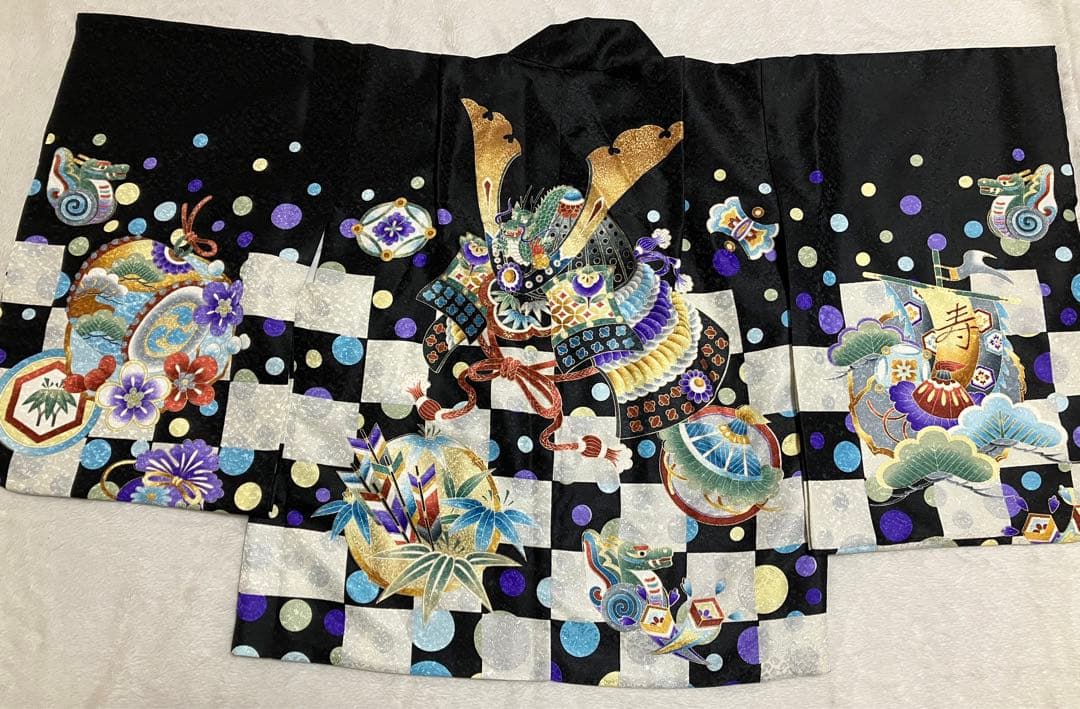 七五三　着物 子供用 祝着　5歳　男の子