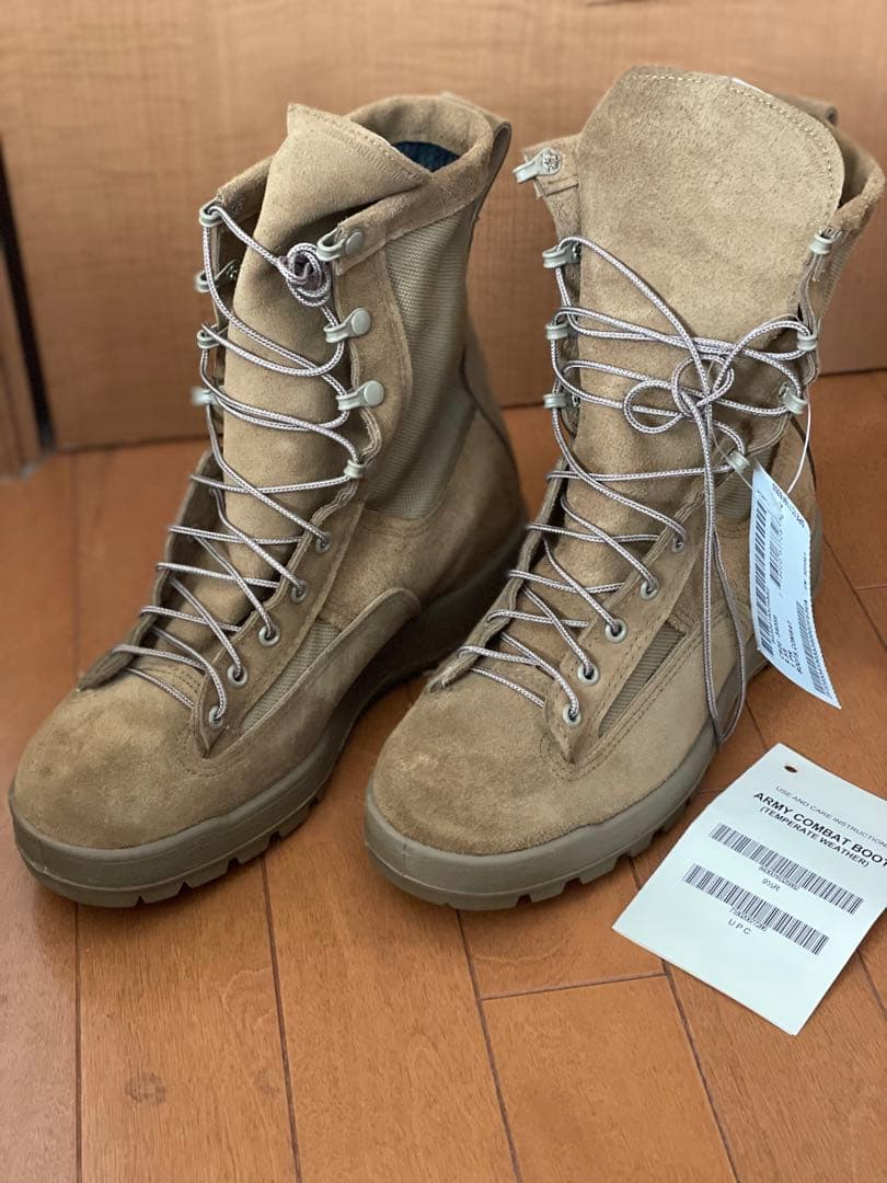 米軍放出品 タグ付き未使用 McRae コンバットブーツ 8.5R ビブラム