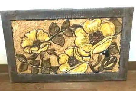 ♦陶板画の壁掛け（置物）