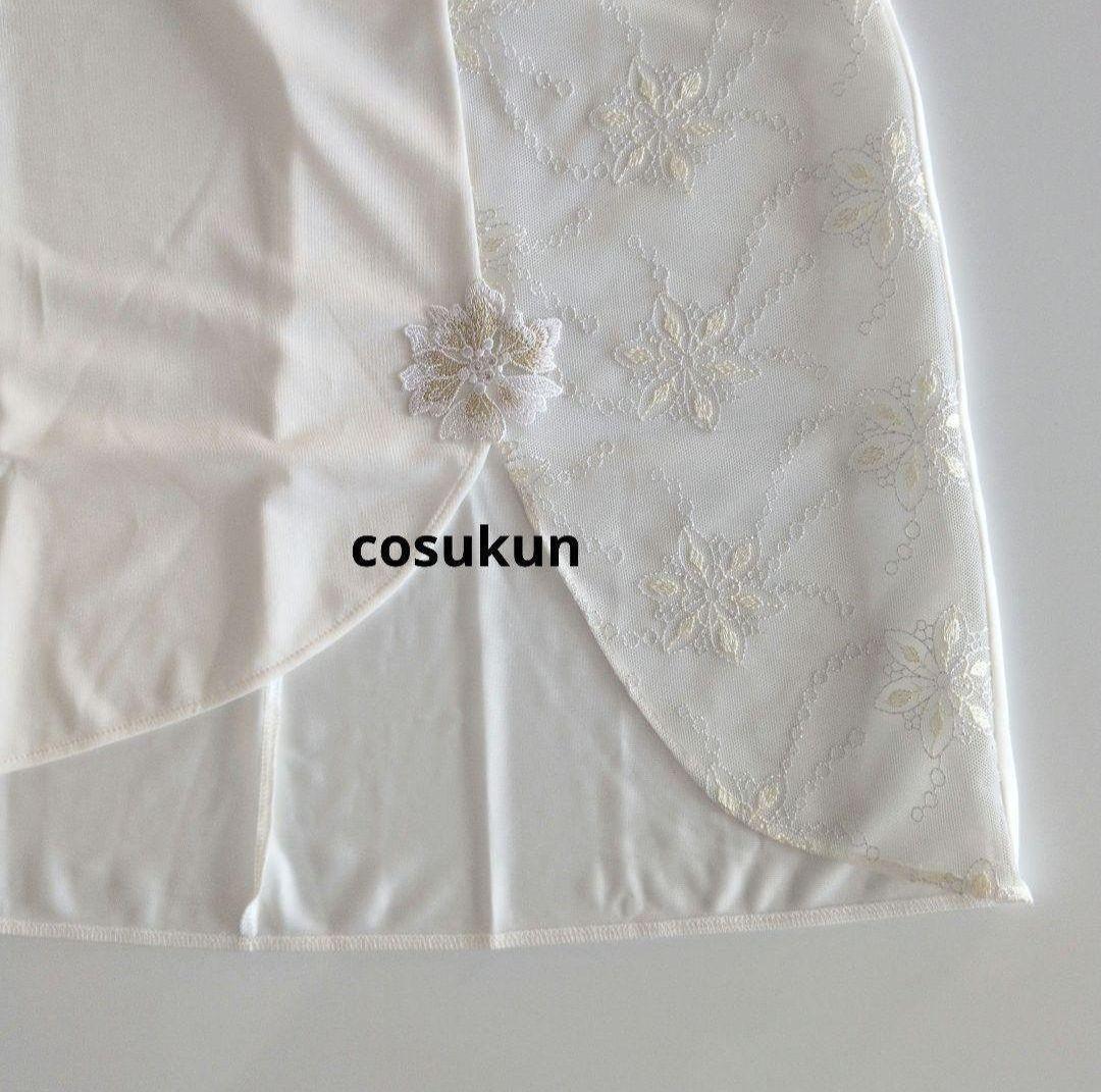 ワコール サルート 風花 スリップ Ｍ 丈80 アイボリー 定価18700