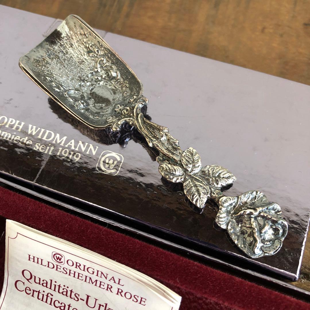 未使用　クリストフウィドマン　ヒルデスハイムローズ　シュガースプーン　スコップ