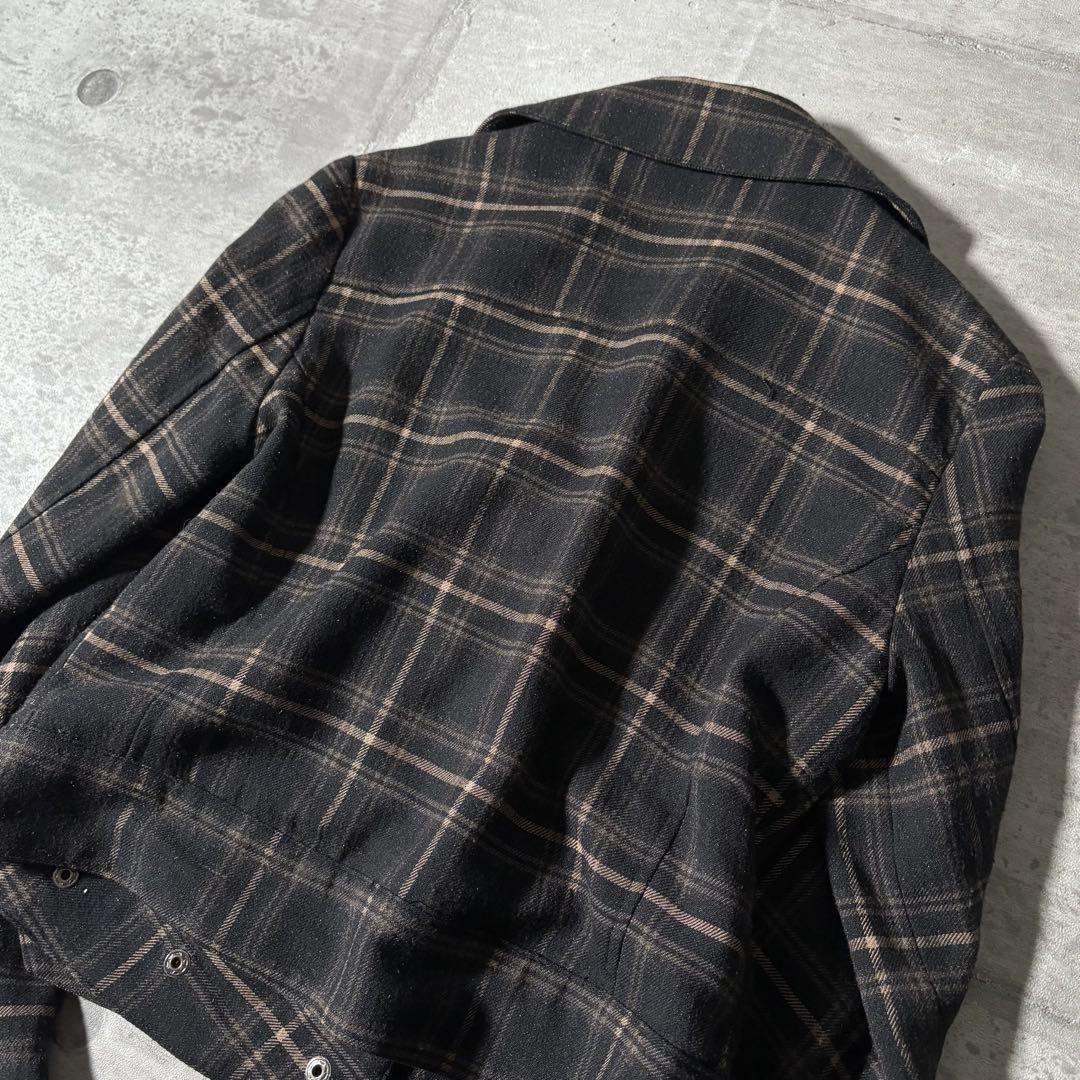 ジャケット・アウター 2000's short length riders jacket y2k