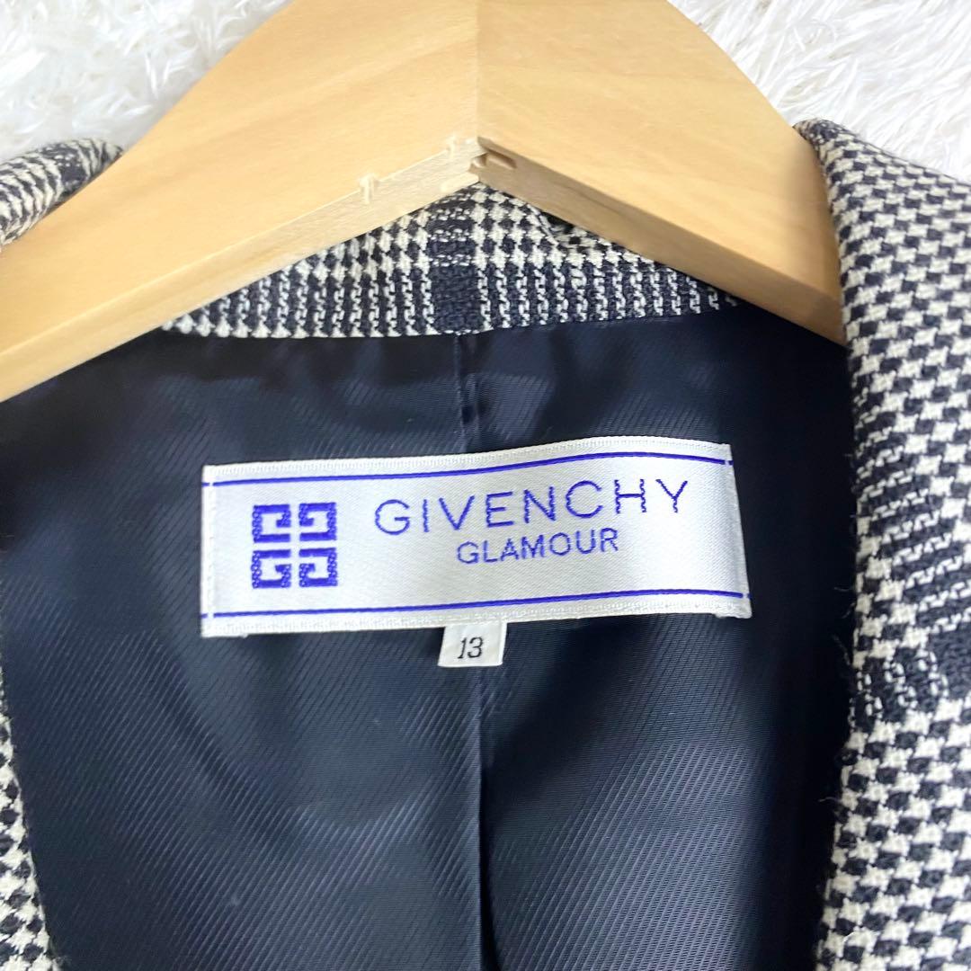 タグ付き　定価12万　ジバンシー　ジャケット　スカート　セットアップ　千鳥柄