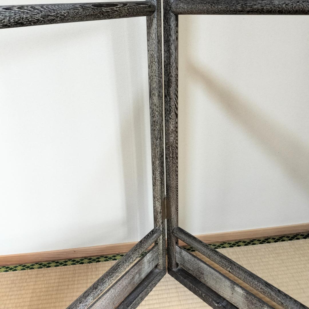 訳あり5　希少　衣桁　衣紋掛け　骨董　木製　アンティーク　昭和レトロ　着物　日本