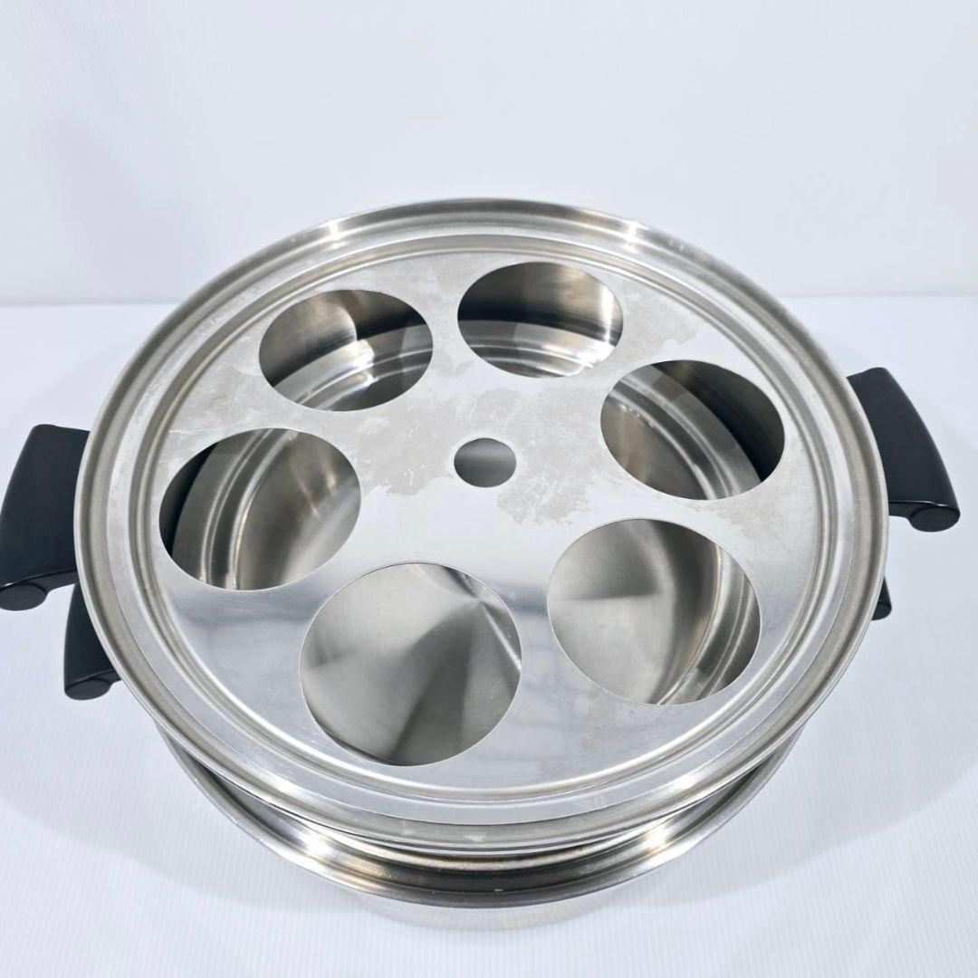 アムウェイ クイーン ガス IH対応 フライパン 鍋 蒸し器 多重構造