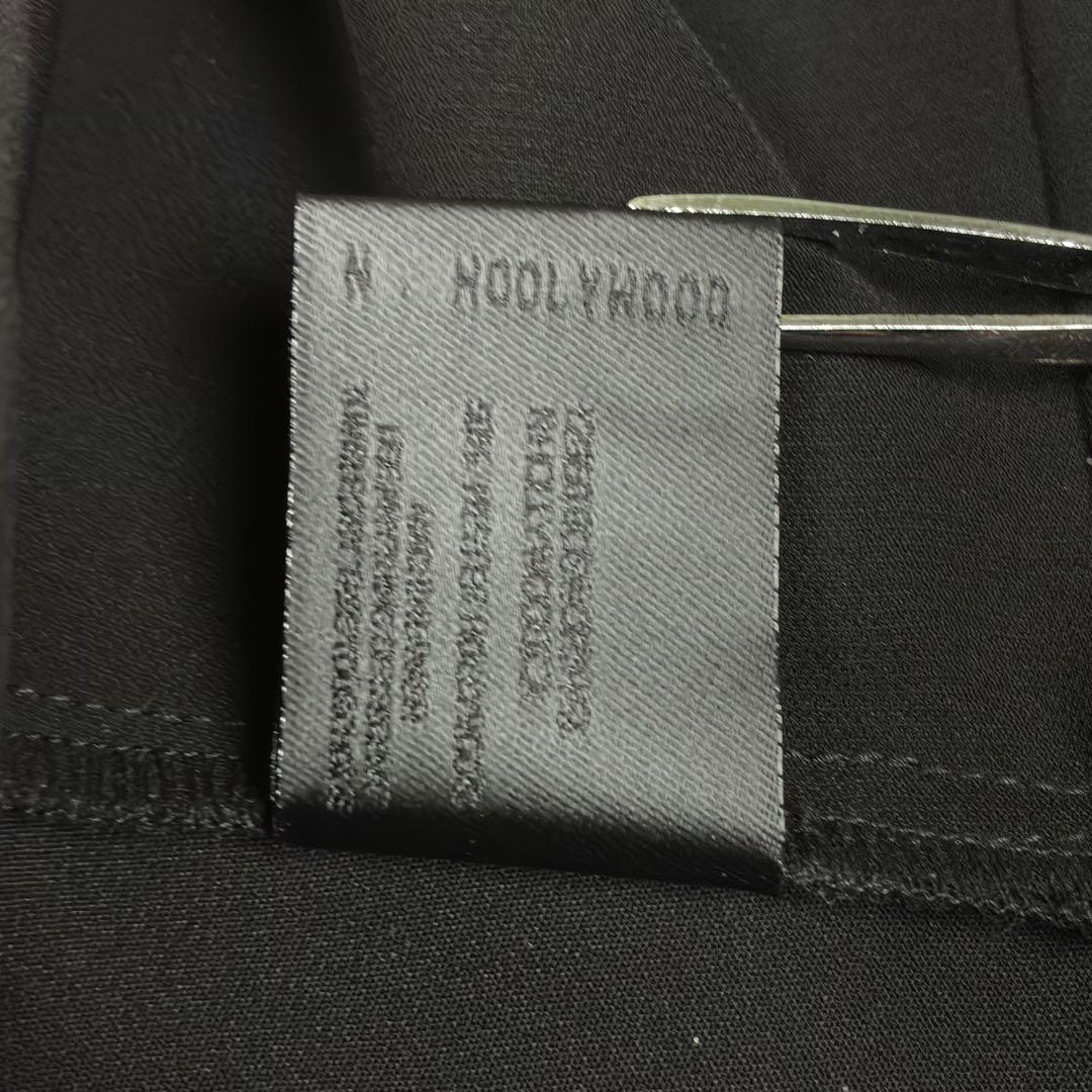 N.HOOLYWOOD × STUDIOUS ハーフジップ パーカー ブラック