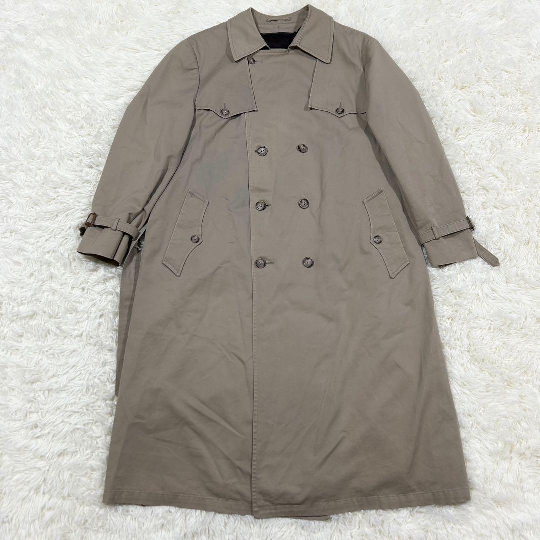 極美品　Dior トレンチコート46L マキシ丈　ロング丈　メンズXL ライナー