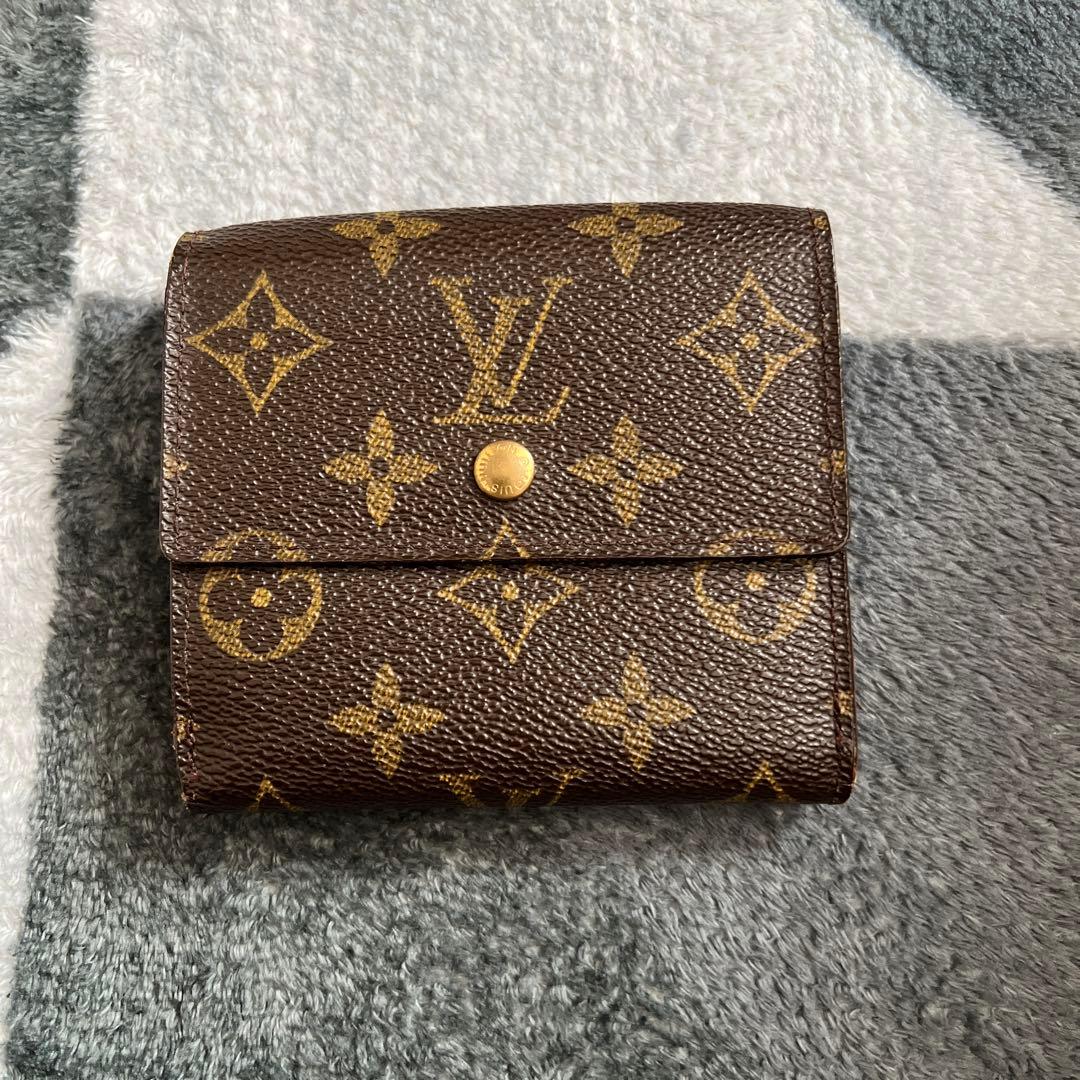 Louis Vuitton 二つ折り財布 モノグラム　正規店購入