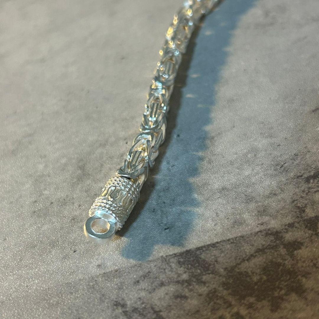 【在庫限り】シルバー925タイシルバー ドラゴンボーンチェーン ネックレス