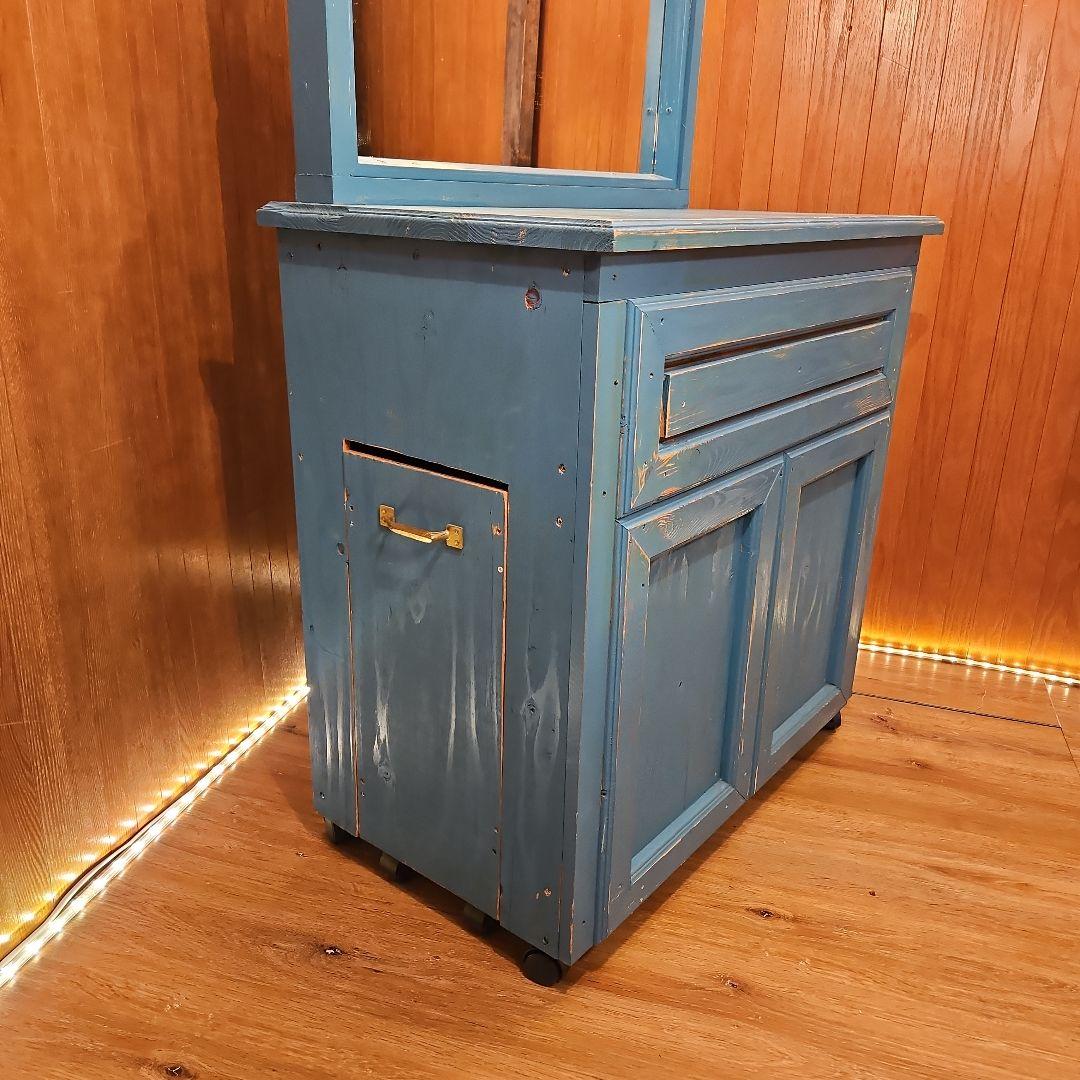 ハンドメイドドレッサー シャビーシック DIY 鏡台