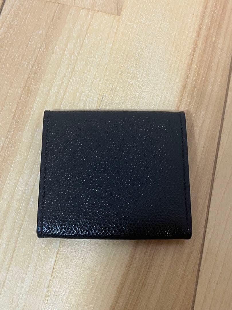 valextra ネイビーマネークリップ・ブラックケース　セット