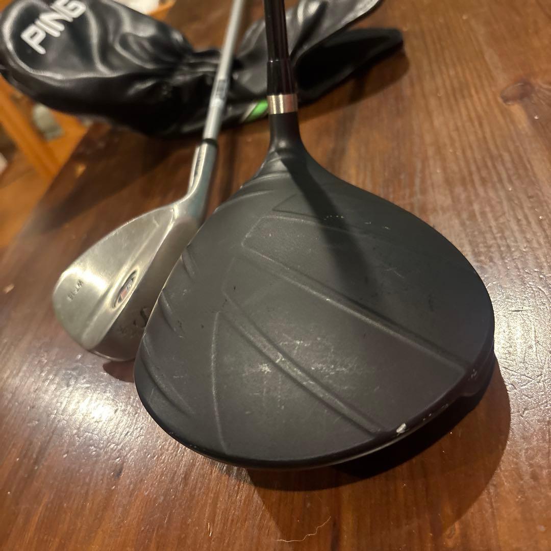 PING prodi G ジュニア用ドライバー　レフティ　おまけサンドウェッジ付