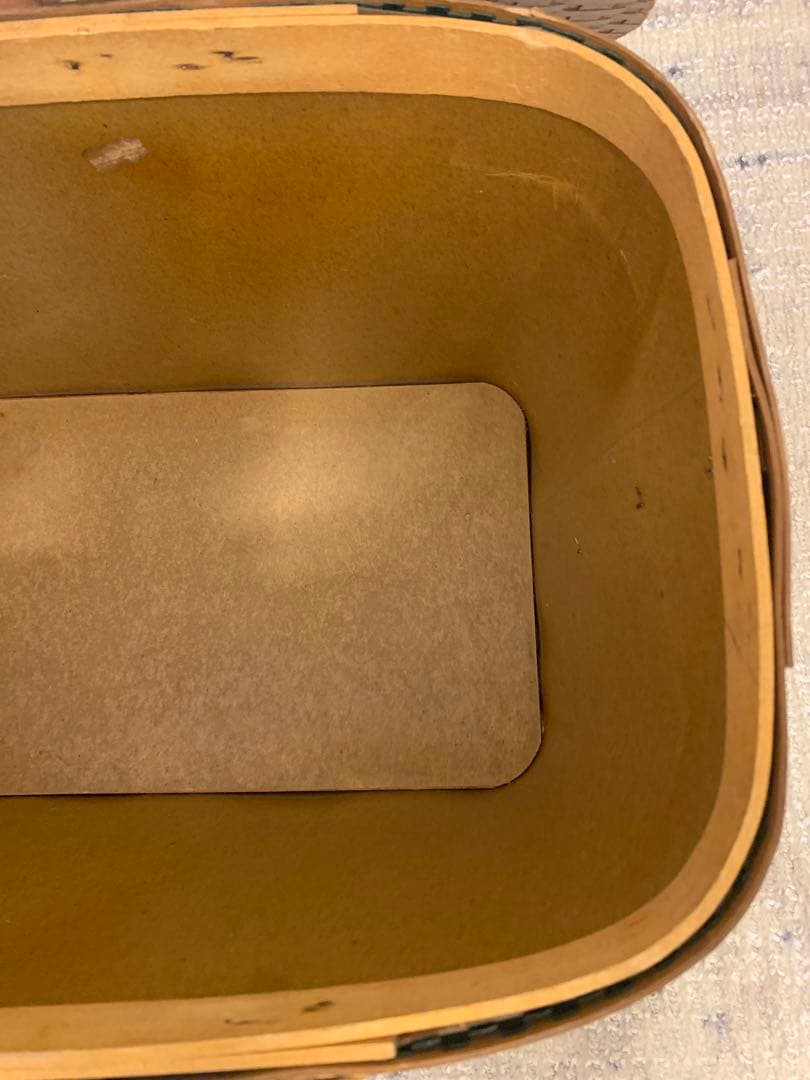 Burlington hawkeye ピクニックバスケット green Mサイズ