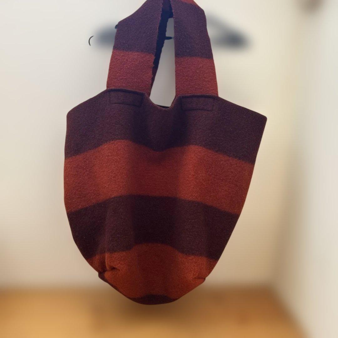 ダニエラグレジス　ビッグトートバッグ　LANA100% #ネストロープ