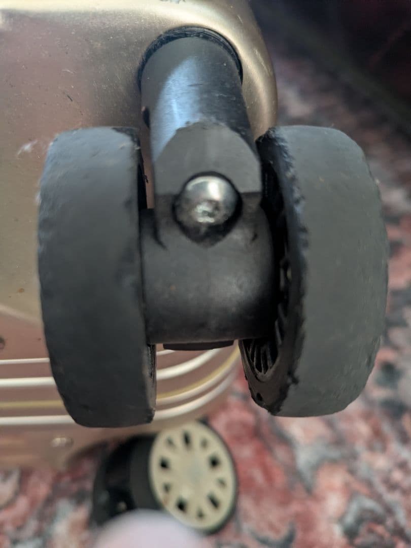 ★値下げ★LANZZOランツォアルミ34L スーツケースゴールド