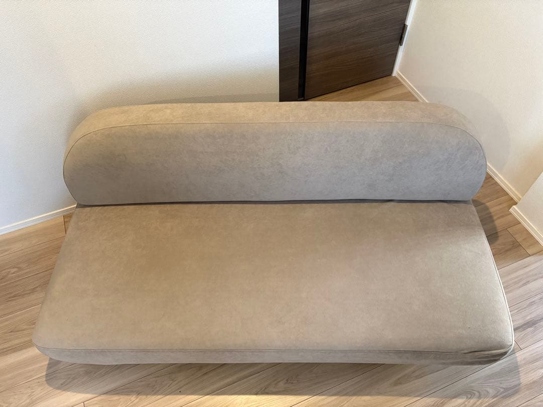 ソファ　ベルメゾン　モカ　カバーリング　3人掛け