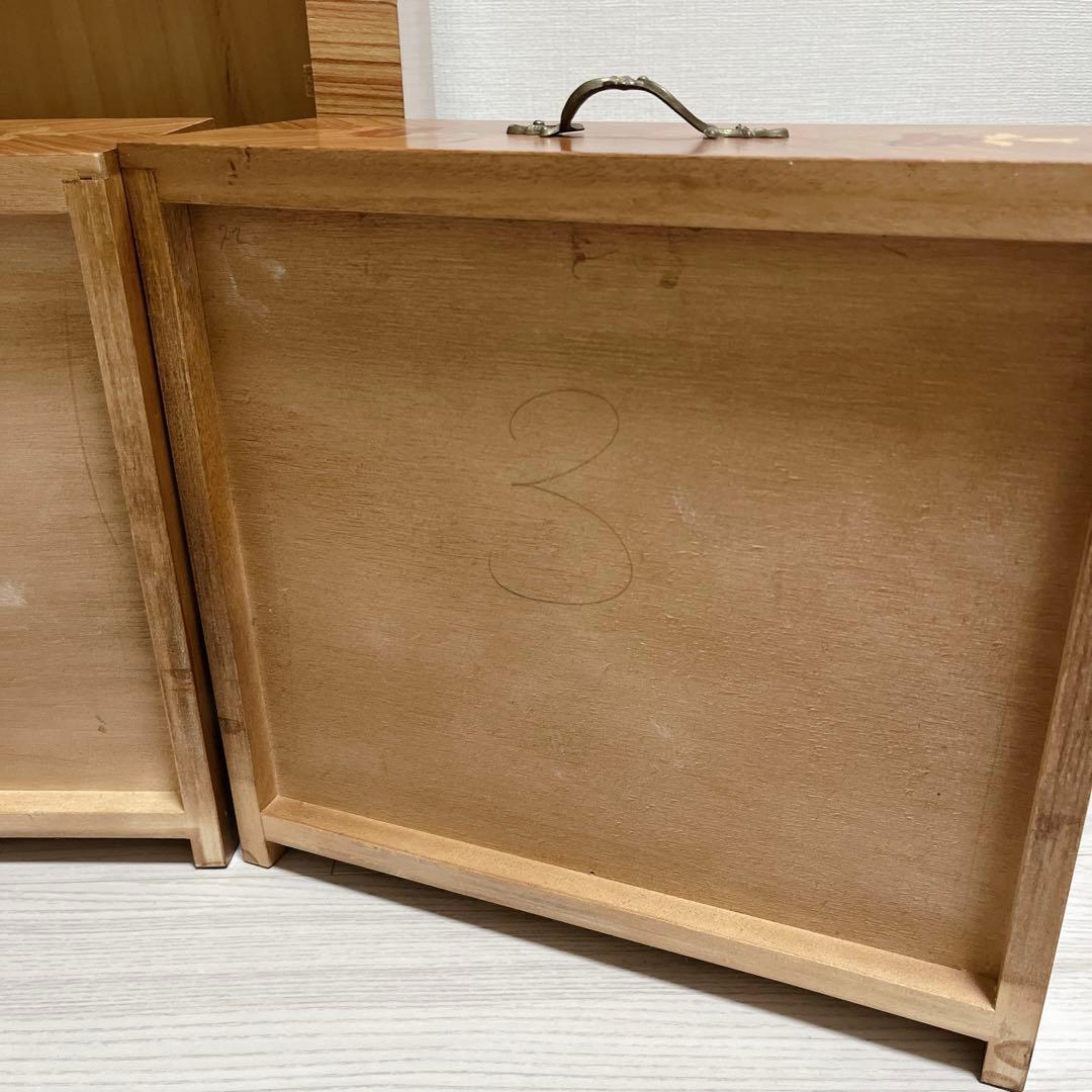 希少 高級 イタリア製 象嵌 チェスト 3段 サイドチェスト 真鍮装飾 天然木