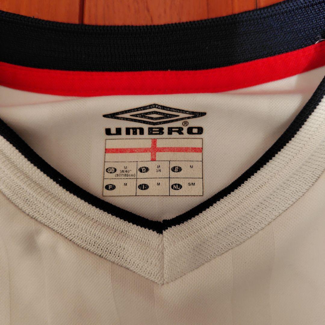 肩様用　イングランド代表　 BECKHAM 背番号付