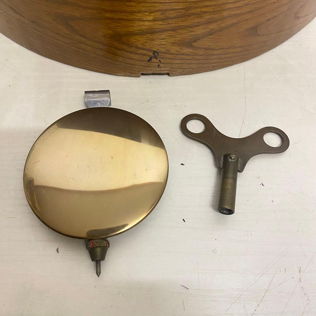 SEIKO 昭和レトロ　ゼンマイ時計　丸尾長型　30日巻　アンティーク