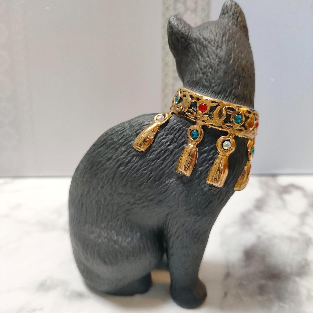 LENOX レノックス 黒猫 2体セット 陶器 置物 金彩 フィギュリン 24K