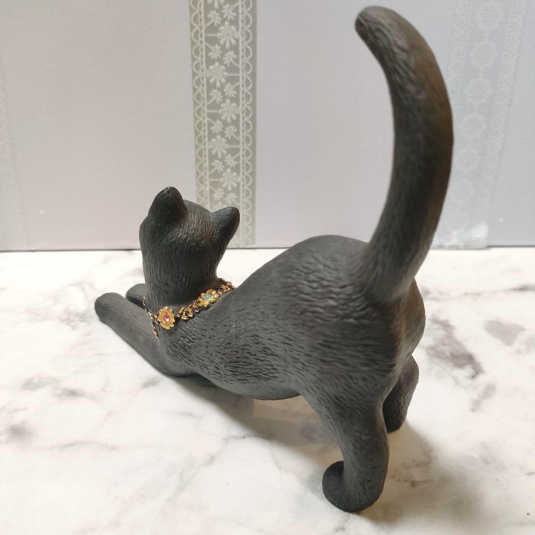 LENOX レノックス 黒猫 2体セット 陶器 置物 金彩 フィギュリン 24K