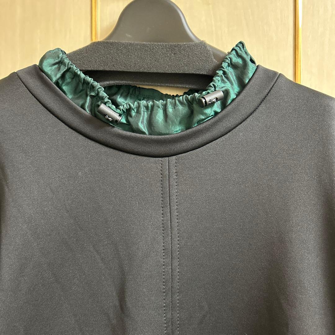 UN3D. ドローストリングバルーンワンピース