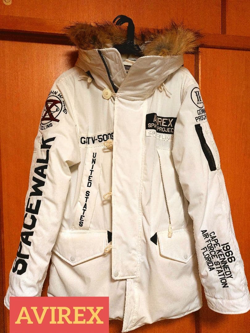 <完売入手困難/希少 白/L>AVIREX N-3B GT-10
