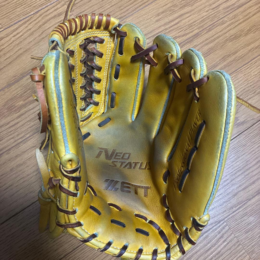 ZETT NEO STATUS 硬式グローブ 内野手用 高校野球対応