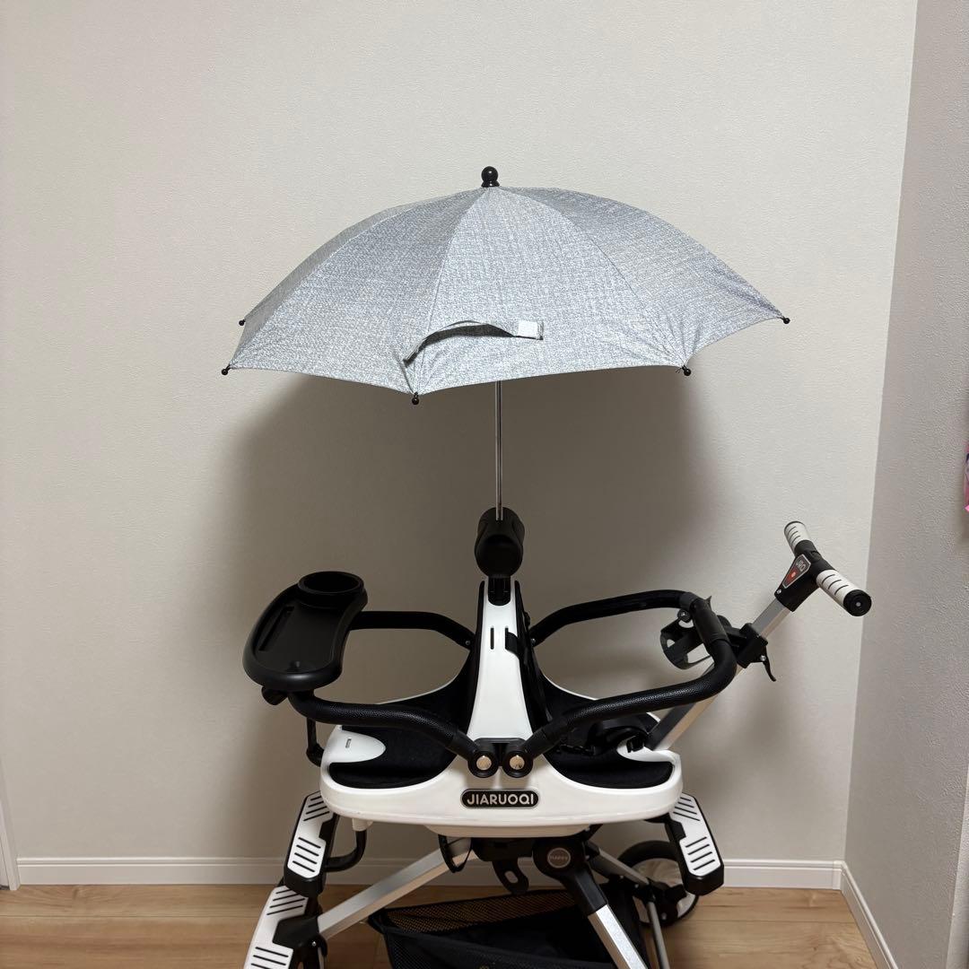 2人乗りベビーカー　折り畳み　軽量　コンパクト　JIARUOQI