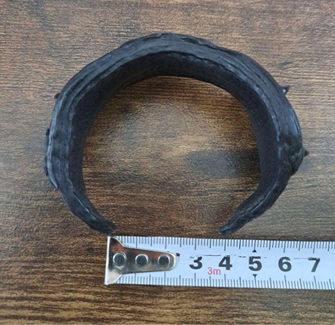 ☆ レザー バングル leather 9miles snake