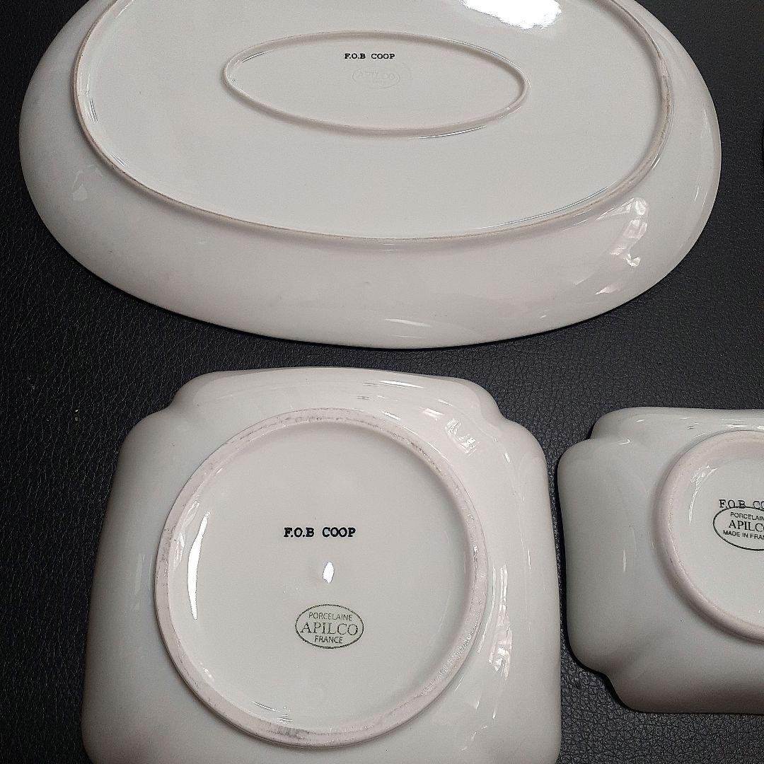 アピルコ F.O.B. COOPプレート ボウル ココット セット