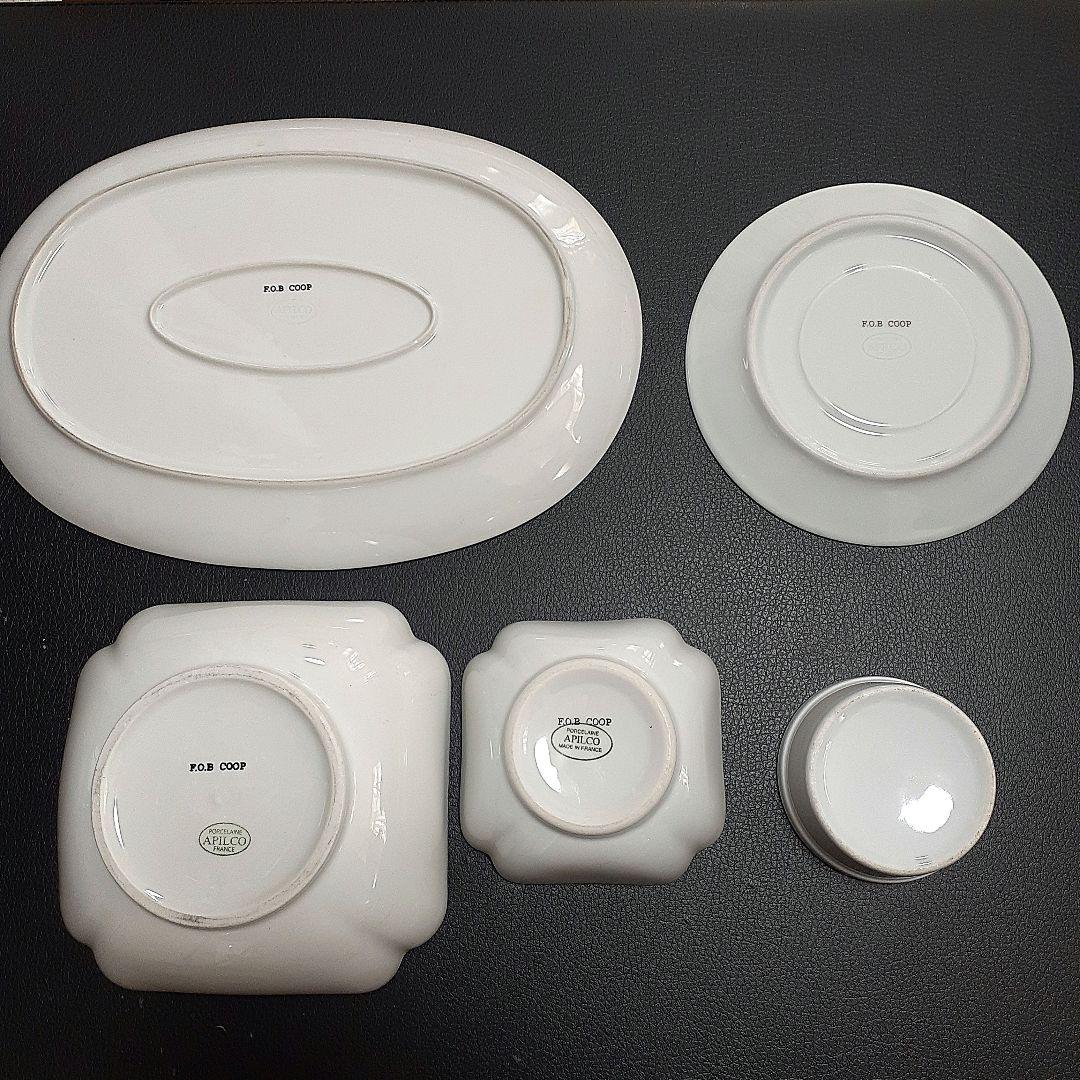 アピルコ F.O.B. COOPプレート ボウル ココット セット