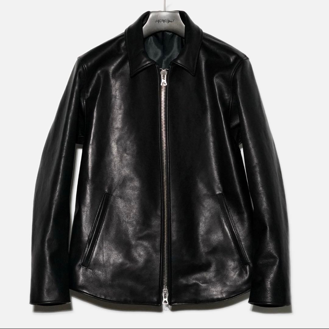 ジャケット・アウター NO,NO,YES! LEATHER JACKET HORSE-HIDE BLK