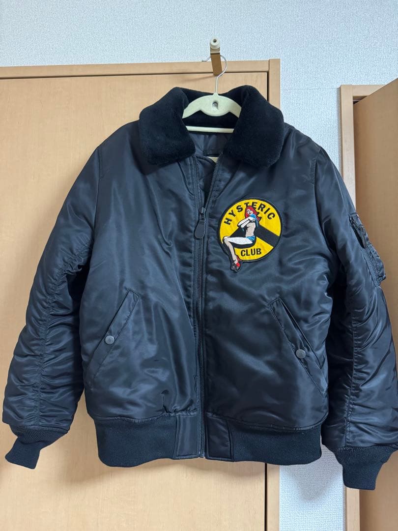 【にゃんこつ】HYSTERIC CLUBワッペン B-15ジャケット
