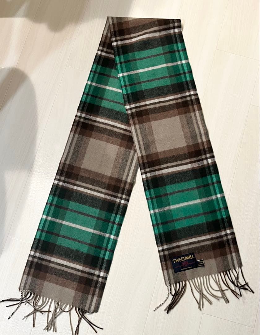 別注　SLOBE IENA ツイードミル ウール　ストール