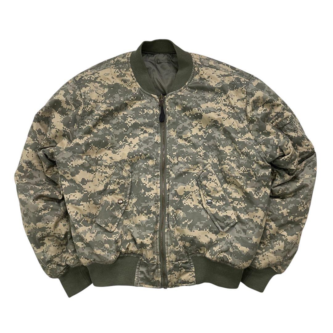 【MIL-TEC】 MA-1 デジカモ　ボンバージャケット　USAF 民間