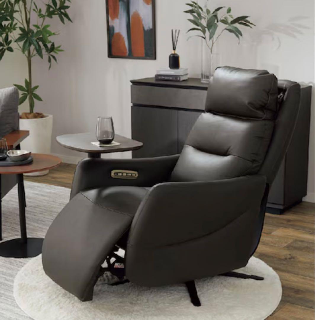 電動リクライニングパーソナルチェア 本革(一部合成皮革)タイプ 2024年