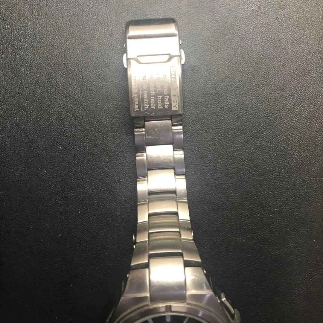 【希少品】TOYOTA CROWN スマートキー機能付き クォーツ腕時計 日本製