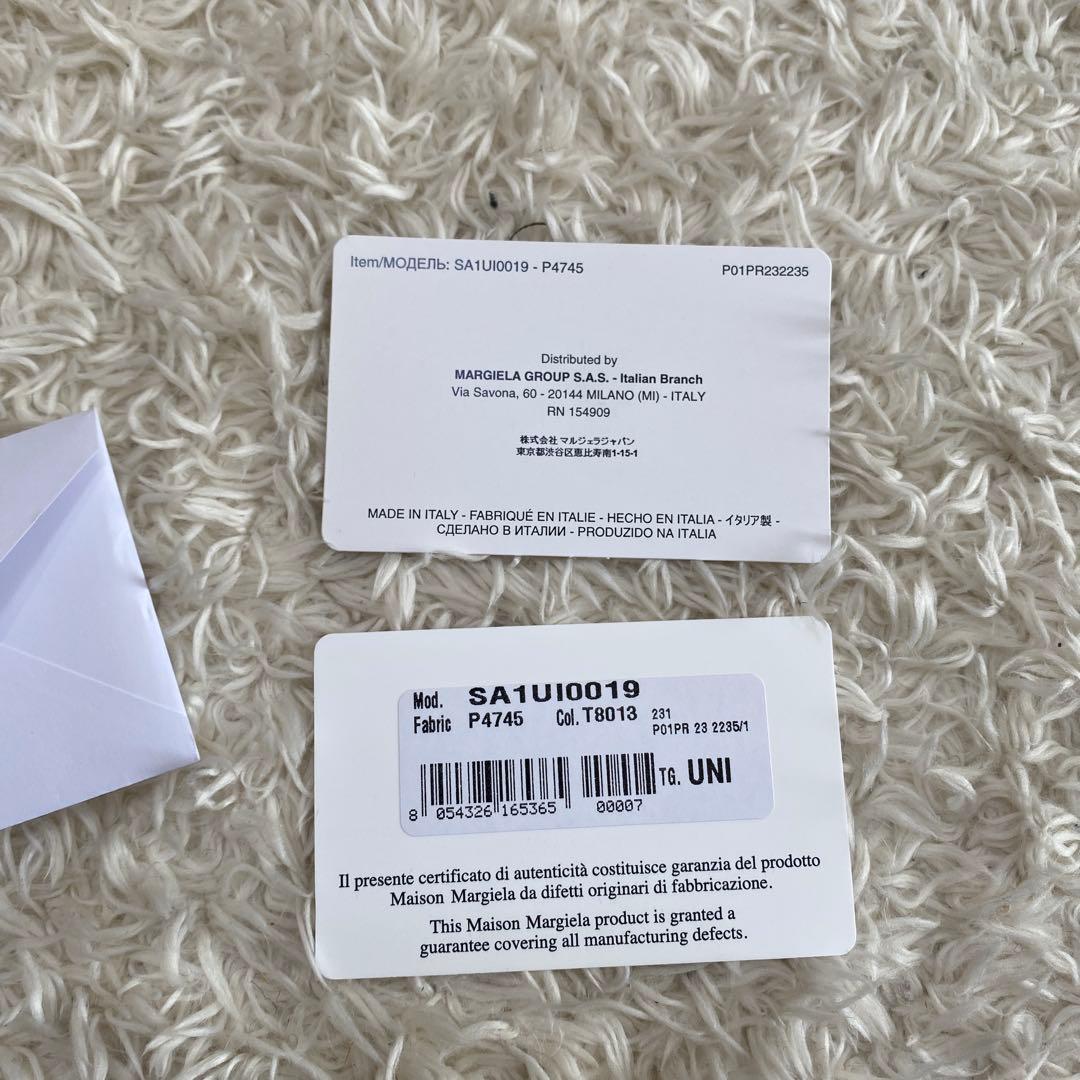 ⚪︎未使用級！メゾンマルジェラ　フリップフラップウォレット　二つ折り財布