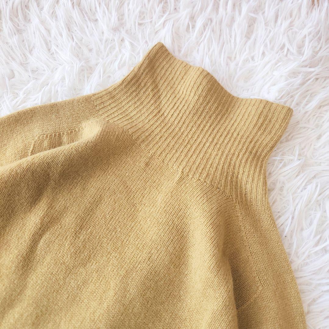 マーガレットハウエル 20AW ウール カシミヤ タートル ネック ニット Ⅱ