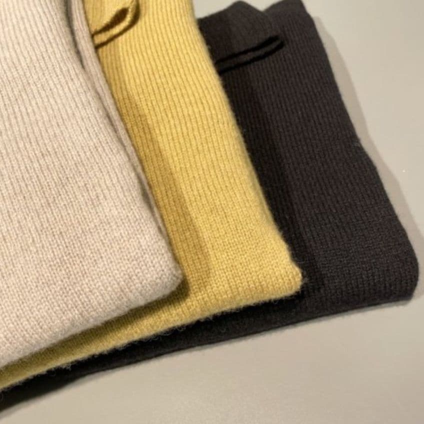 マーガレットハウエル 20AW ウール カシミヤ タートル ネック ニット Ⅱ