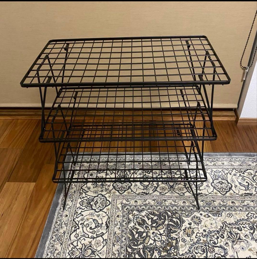 ユニフレーム　フィールドラック　ステンレス天板　純正トートバッグ