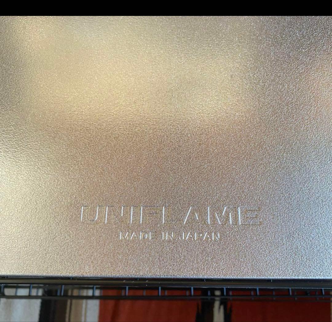 ユニフレーム　フィールドラック　ステンレス天板　純正トートバッグ