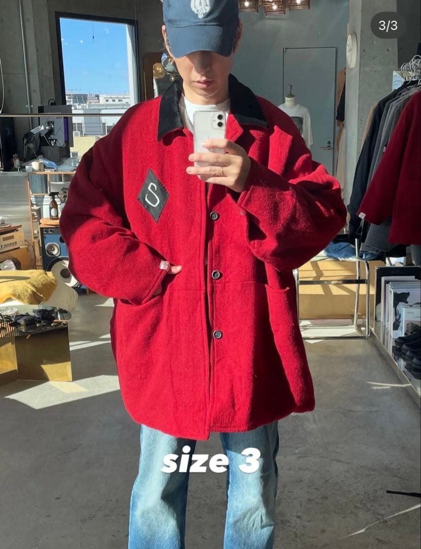 ジャケット・アウター SUNSEA HARRIS TWEED PHARAOH JACKET size2