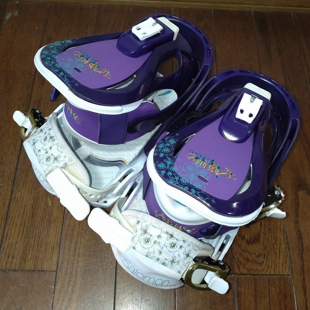 スノーボード ビンディング サロモン S/M レディース USED【2508】